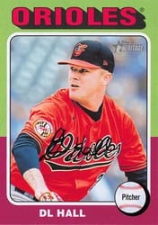 2024 Topps Heritage Base Set DL Hall #500 card