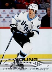2025-26 Upper Deck Base Set Dmitri Simashev #470 card
