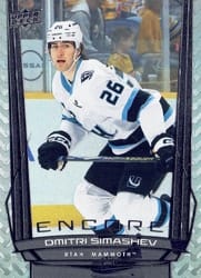 2025-26 Upper Deck Encore Dmitri Simashev #E-184 card