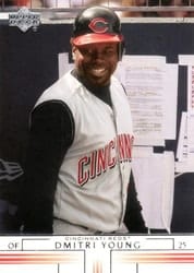 2002 Upper Deck Base Set Dmitri Young #444 card