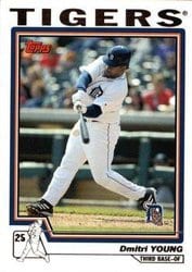 2004 Topps Base Set Dmitri Young #129 card