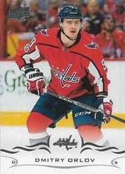 2018-19 Upper Deck Base Set Dmitry Orlov #189 card