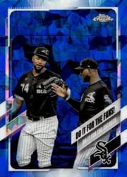 2021 Topps Chrome Sapphire Edition Base Set Do It For The Fans! #14 card