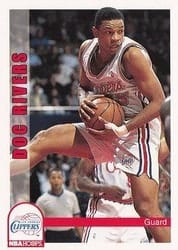 1992-93 Hoops Base Set Doc Rivers #104 card
