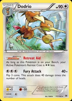 BREAKthrough Dodrio #117 card