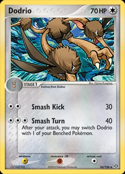 Emerald Dodrio #26 card