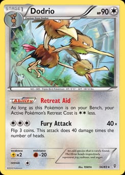 2016 Generations Dodrio #56 card