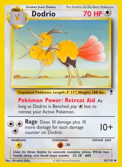 Legendary Collection Dodrio #41 card