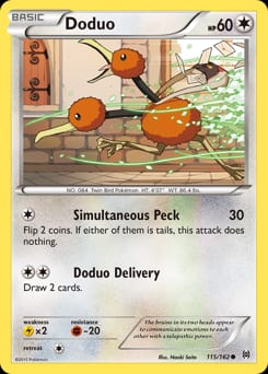 BREAKthrough Doduo #115 card