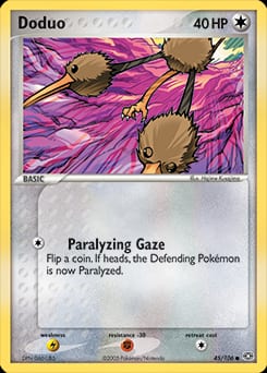 Emerald Doduo #45 card