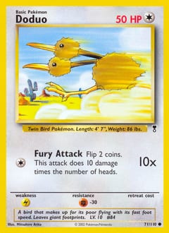 Legendary Collection Doduo #71 card