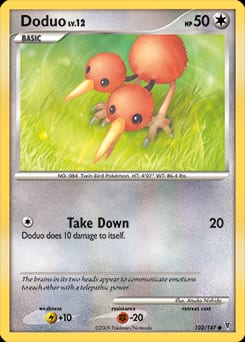 Supreme Victors Doduo #102 card