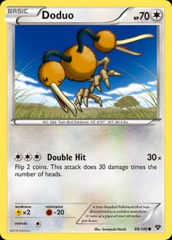 XY Doduo #98 card