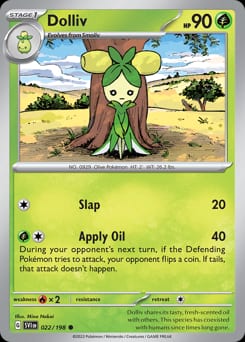 Scarlet & Violet Dolliv #22 card