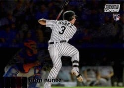 2020 Stadium Club Chrome Base Set Dom Nuñez #332 card