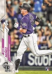 2020 Topps Base Set Dom Nuñez #456 card