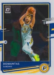 2020-21 Donruss Optic Base Set Domantas Sabonis #142 card