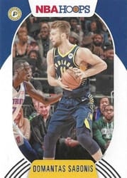 2020-21 Hoops Base Set Domantas Sabonis #100 card