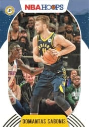 2020-21 Hoops Winter Base Set Domantas Sabonis #100 card