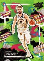 2020-21 Panini Court Kings Base Set Domantas Sabonis #8 card