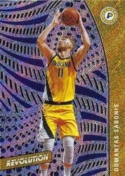 2020-21 Panini Revolution Base Set Domantas Sabonis #39 card