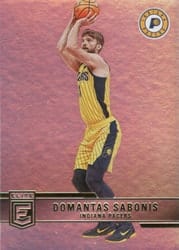 2021-22 Donruss Elite Base Set Domantas Sabonis #49 card