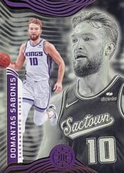 2021-22 Panini Illusions Base Set Domantas Sabonis #90 card