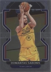2021-22 Panini Prizm Base Set Domantas Sabonis #183 card