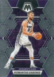 2022-23 Panini Mosaic Base Set Domantas Sabonis #65 card