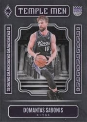 2023-24 Panini Phoenix Temple Men Domantas Sabonis #19 card