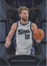 2023-24 Panini Select Base Set Domantas Sabonis #376 card
