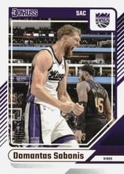 2024-25 Donruss Base Set Domantas Sabonis #45 card