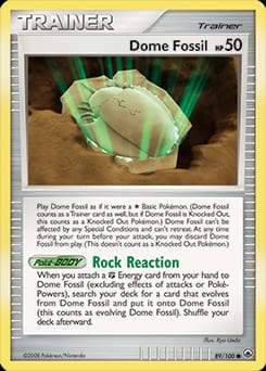 2008 Majestic Dawn Dome Fossil #89 card