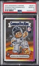 2024 Bowman Chrome Garbage Pail Kids Dominating Dominguez #BGP-11 card