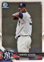 2018 Bowman Chrome Prospects Domingo Acevedo #BCP32 card