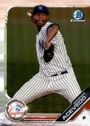 2019 Bowman Chrome Prospects Domingo Acevedo #BCP-34 card