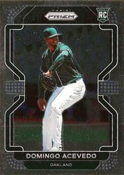 2022 Panini Prizm Base Set Domingo Acevedo #174 card