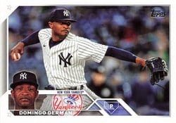 2023 Topps Update Base Set Domingo Germán #US52 card