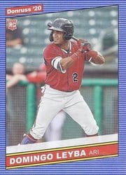 2020 Donruss Base Set Domingo Leyba #255 card