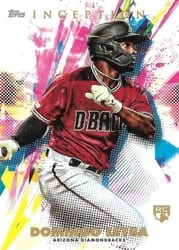 2020 Topps Inception Base Set Domingo Leyba #58 card