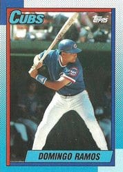 1990 Topps Base Set Domingo Ramos #37 card