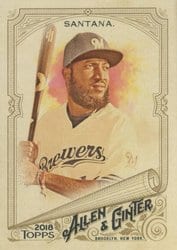 2018 Topps Allen & Ginter Base Set Domingo Santana #274 card
