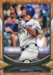 2018 Topps Tribute Base Set Domingo Santana #23 card