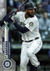 2020 Topps Base Set Domingo Santana #199 card