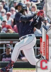2020 Topps Update Base Set Domingo Santana #U-95 card