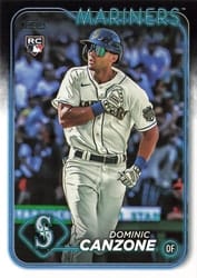 2024 Topps Base Set Dominic Canzone #195 card