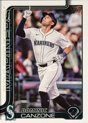 2025 Topps Update Base Set Dominic Canzone #US56 card