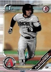 2019 Bowman Draft Base Set Dominic Fletcher #BD-35 card
