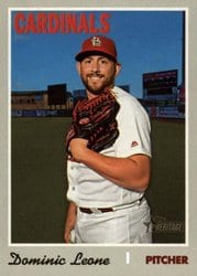 2019 Topps Heritage Base Set Dominic Leone #723 card