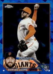 2023 Topps Chrome Sapphire Edition Base Set Dominic Leone #180 card